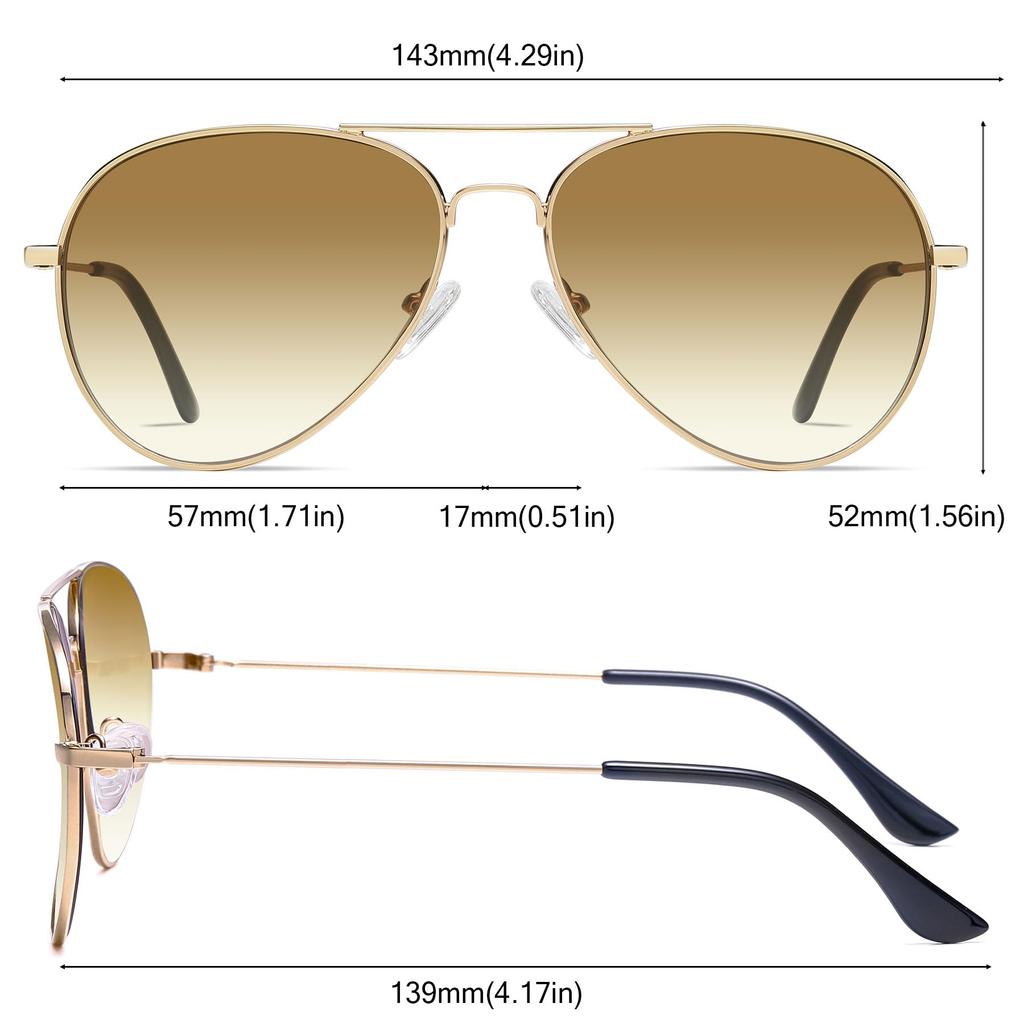 MAIVARDAY Teardrop Polarized Sunglasses for Men and Women, Stylish Driving Sunglasses