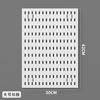 Tablero Perforado Organizador de Pared Para Sala de Juegos, Tableros Decorativos de Almacenamiento en Pared, Estante Organizador de Almacenamiento de Cocina, Accesorios para Tablero Perforado