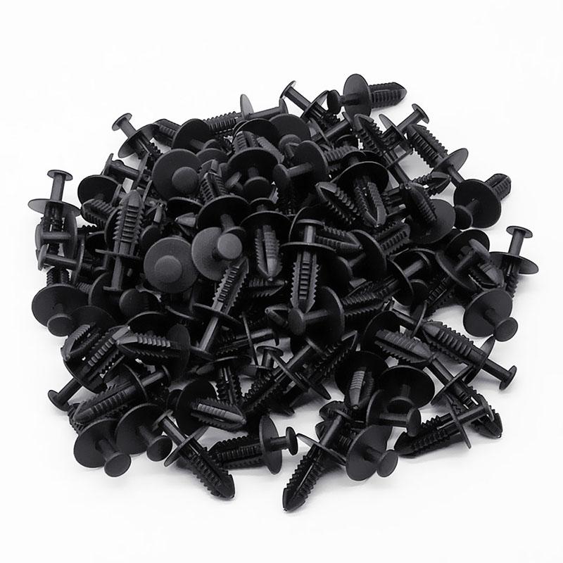 100x Bumper Cover Fender Screw Rivets Fixed Fastener Clip For Opel Messer