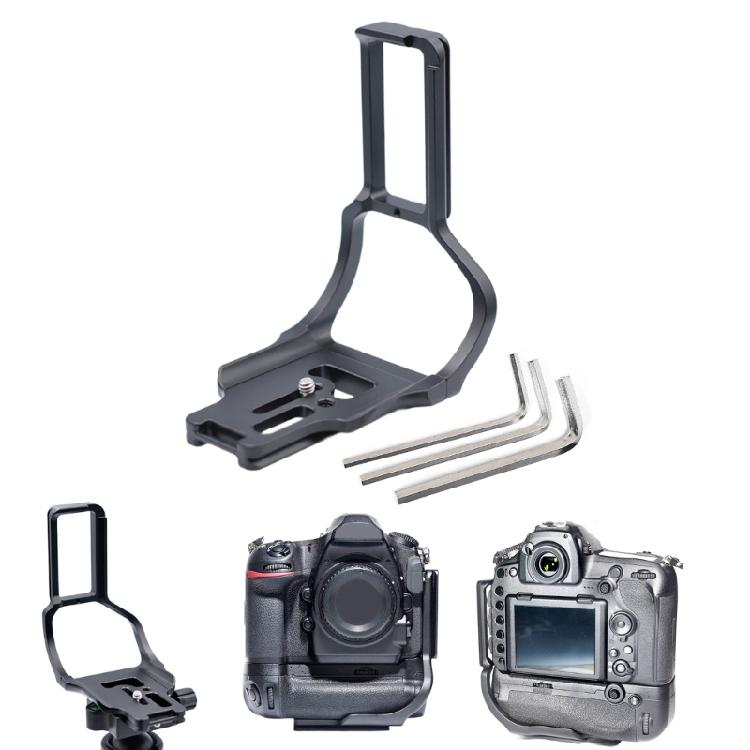 D850 Split Grip Quick Release Plate Screw Anti Drop Design Arca Compatible Aluminum Alloy Mounting System