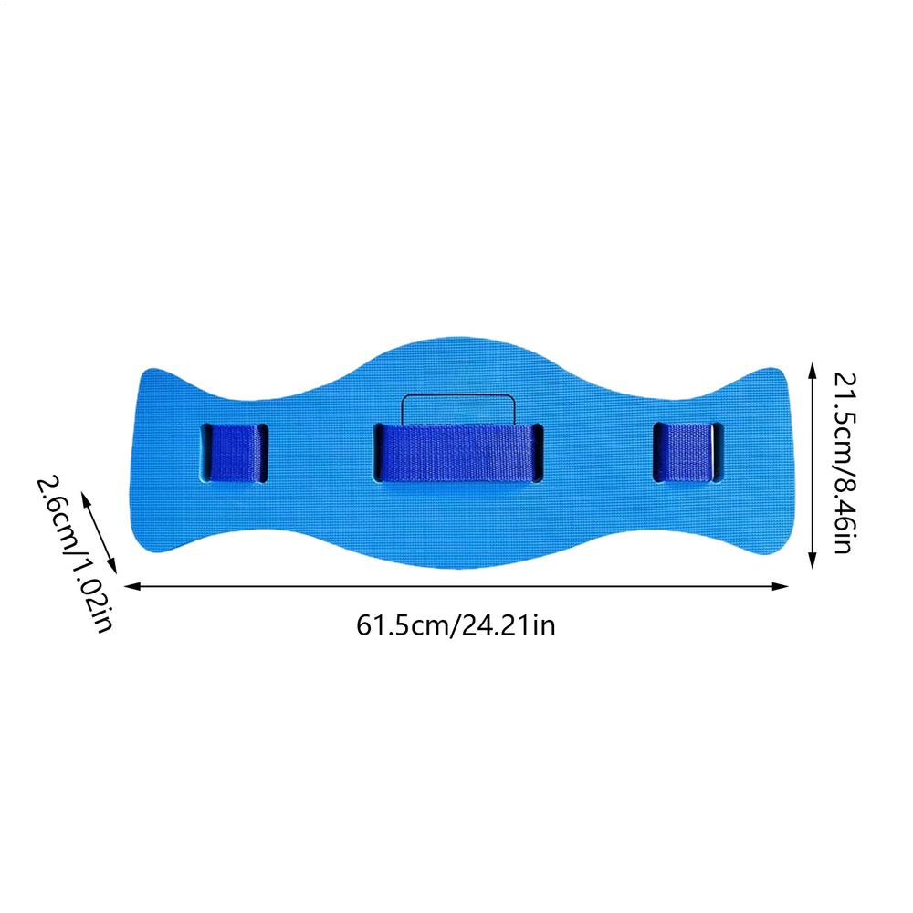 

1PC Swimming Floating Belt Adjustable Floating Safety Belt Waistband Swimming Lumbar Support Tackle Swimming Teaching Supplies синий