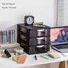 Transparent Drawer-Style Desktop Storage Box for Household Items and Cosmetics