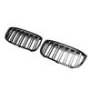 2PCS Gloss Black Front Kidney Grill Grille Fit BMW 2 Series F45 F46 2018-2021