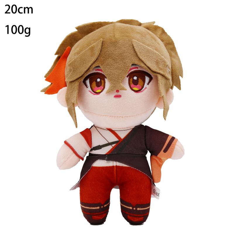Genshin Impact Game Plush Toy Zhongli Walnut Ganyu Dilucoli Doll Cute Plush Rag Doll Christmas Birthday Gift for Children