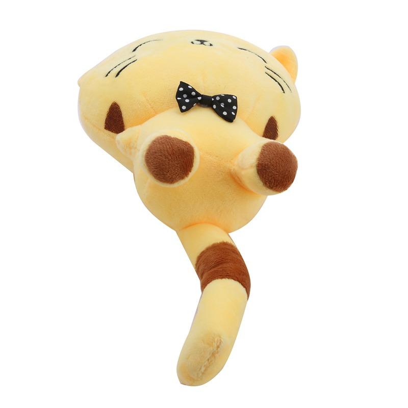 Niedliche Cartoon Plüschtiere Großes Gesicht Katze Puppe Reisbällchen Katze Liebliches Geschenk