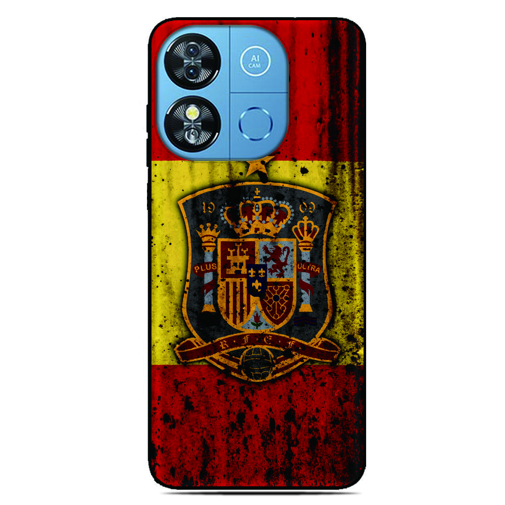 

Spain Flag Phone Case For Blackview Wave 9C 8C 6C Shark 9 Color 8 A100 A96 A95 A90 A85 A80 A70 A55 A53 A52 A200 Pro Cover Blackview A55