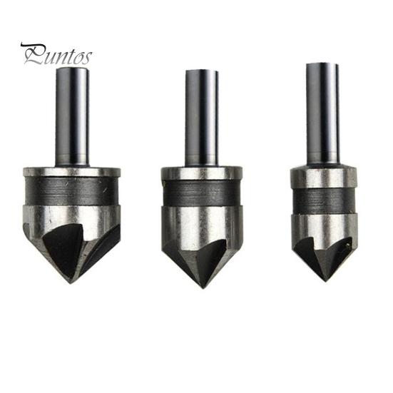 

3 шт. 12/15/18 мм, практичные, высокопрочные, с длительным сроком службы, сверла для фаски, сверла по дереву, металлу, быстросменные сверла, набор инструментов, заводские поставки 3pcs