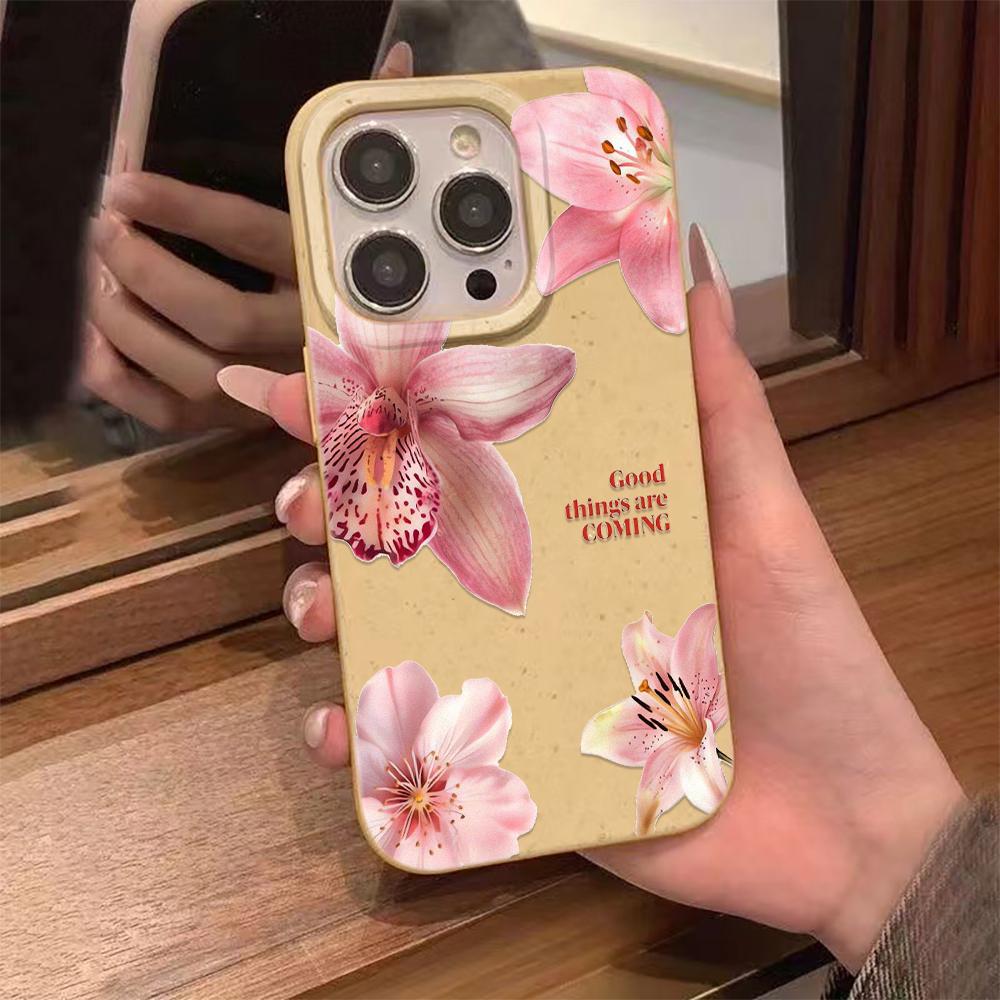 Red Lily Phone Case Suitable For IPhone 17 Pro Max Air 16 15 Plus 14 13 12 11 Case Cover Funda For IPhone 16 15 14 Plus Case