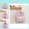 Cute And Stylish Kids Backpack Featuring Adorable Kuromi Cartoon Design For Boys And Girls Aged 2 To 6