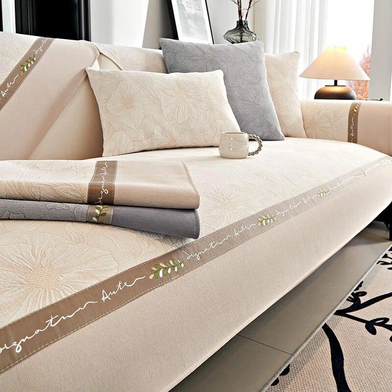 

Новый винтажный жаккардовый чехол из синели, противоскользящий чехол для дивана, подушка для дивана, четыре сезона, обычный чехол для дивана для гостиной, чехол 70x70cm 1pcs