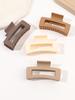 8pcs Set of Rectangular Hair Clips Solid Color Hair Clips Elegant Hair Clips for All Hairstyles Ladies Non-slip Hair Clips