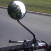 Motorbike Side Mirrors E-bike Scooter Rearview Mirror 8/10mm Universal Motorcycle Round Side Back View Mirrors