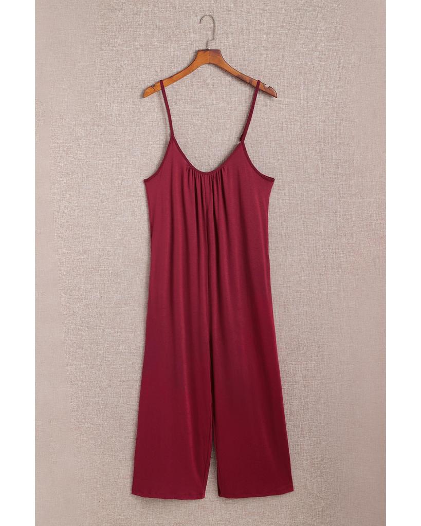 Azura Exchange Wide Leg Pocketed Jumpsuit