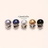 10pcs Pearl-Like Invisible Button for Chest and Neckline, No-Sew Anti-Show Fastener