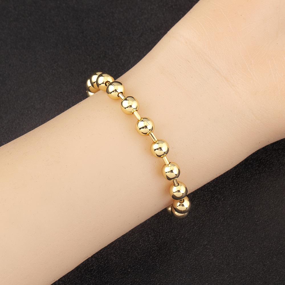 Nidin Hot Sale Original Design Round Beads Charm Bracelets Adjustable 4 Sizes For Women Fashion Versatile Jewelry Accessories