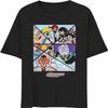T-shirt a Maniche Corte Unisex per Adulti Powerpuff Girls Cattivi di Townsville
