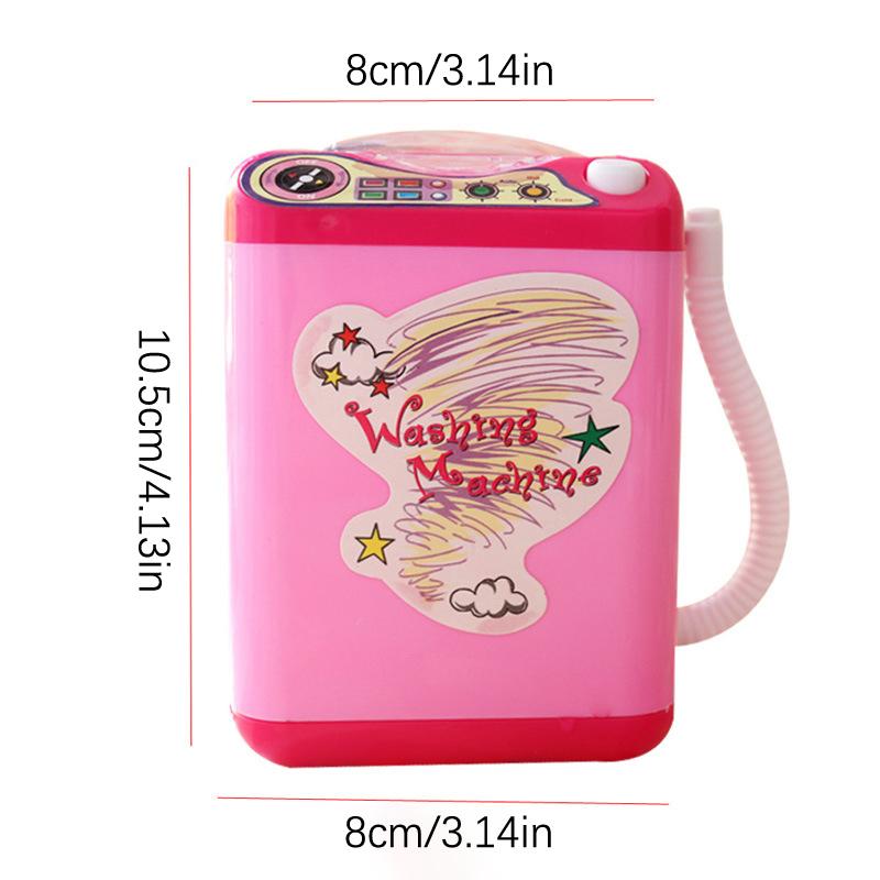 Mini Powder Puff Child Sponge Electric Washing Plastic Makeup Tools Cleaning Machine Cleanser Dry And Wet Dual Use Powder