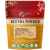 Brijbooti Organic Reetha Powder for Hair Growth -(200 Gr) | Silky & Smooth Hairs | Hair Cleansing & Conditioning | Hair Care Reetha Powder