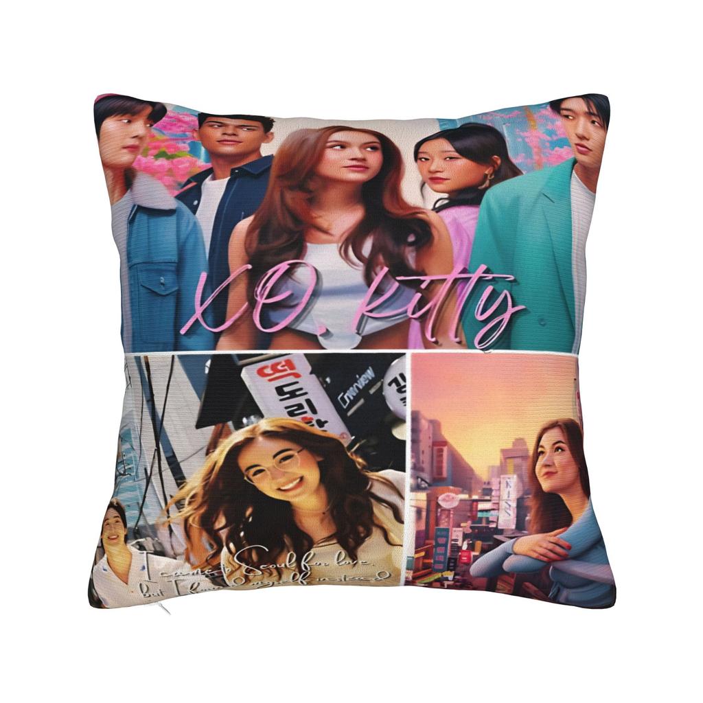 Tv Xo Kitty Kim Min Ho Pillow Case Comfy Pillow Cover For Sofa Home Decor Funny Cushion Cover