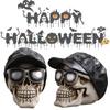 Skull Terrifying Halloween Head Resin Craft Tabletop Decoration Prop Holiday