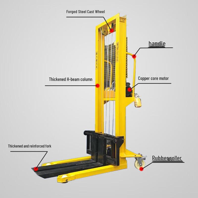 Manual Hydraulic Stacker Forklift