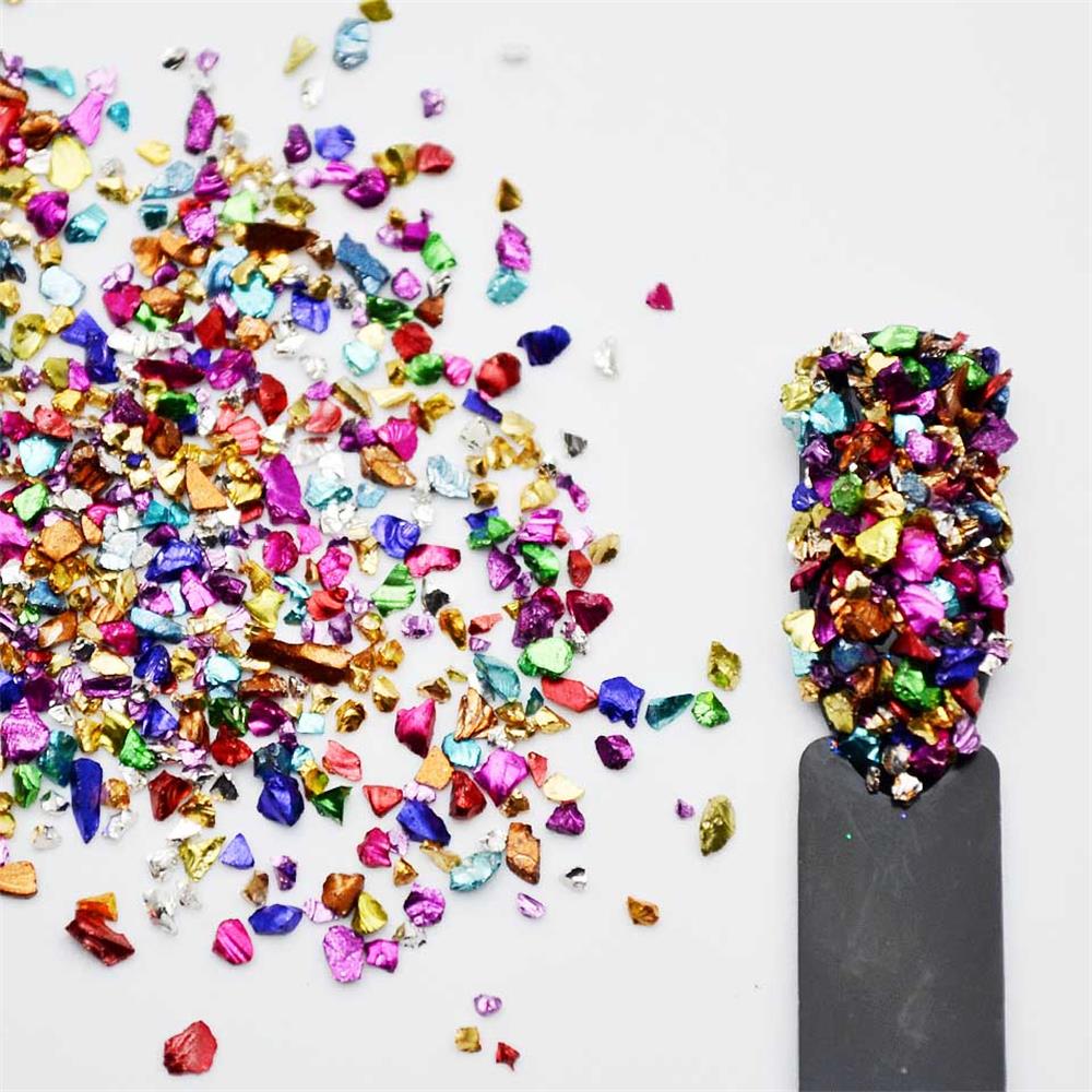 

Новые советы по украшению маникюра DIY Блеск Стразы 3D Драгоценные камни Нерегулярный кристалл Нейл-арт Блестки