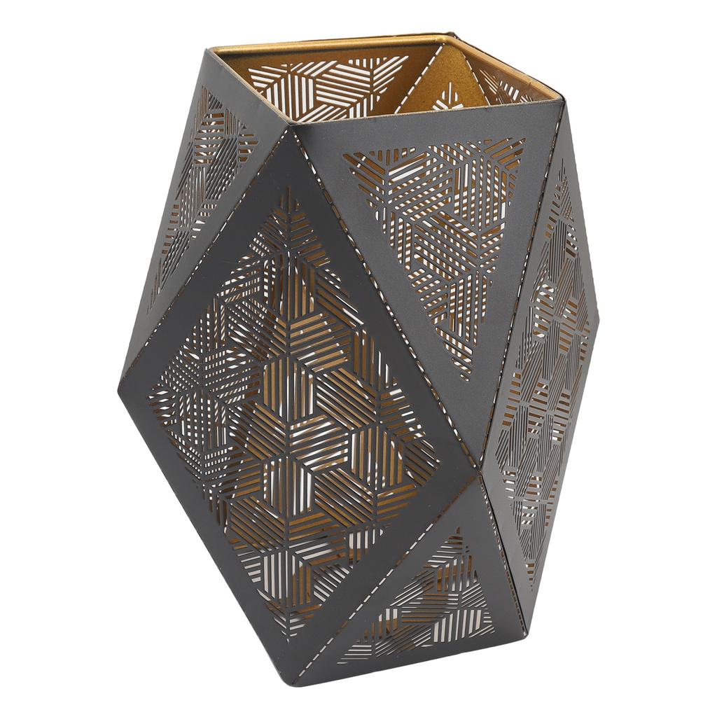 Metal Lampshade E27 E26 Polygonal Modern Hollow Lamp Shade for Table Lamp Pendant Floor Light