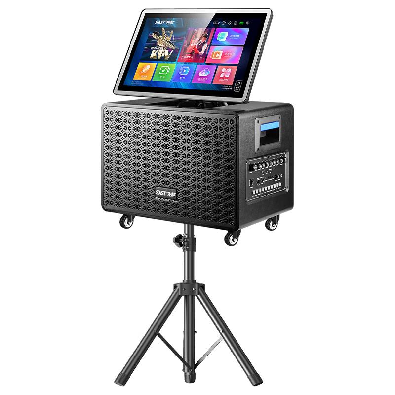 SANSUI All-in-One Home & Outdoor Karaoke Speaker System