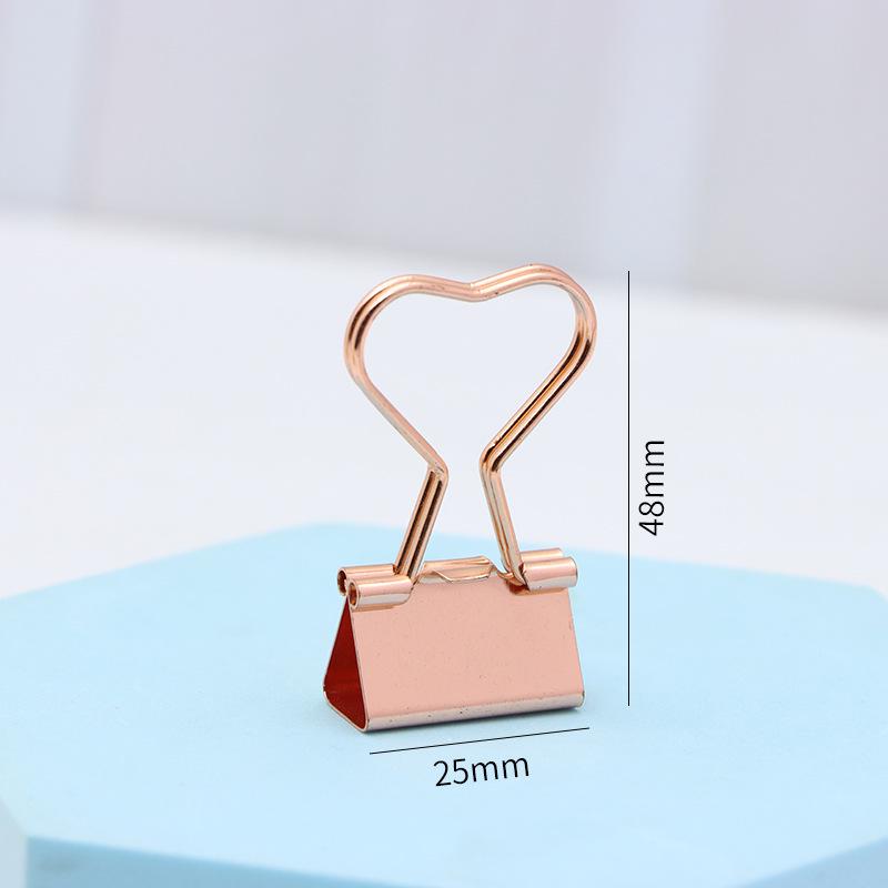 

Creative Cartoon Metal Swallowtail Clip - Stainless Steel Long Tail Office Storage Folder Clip Customizable