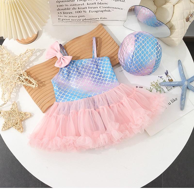 

Летний детский купальник 2025 2-8 лет Купальник для девочек Младенец Малыш Милый Мультяшный Без рукавов Бикини Брифы Слитный купальник 140(4XL)