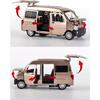 Modele de vehicule la scară 1/32 pentru litera inițială WULING Fan MPV Model metalic de mașină Sunete și lumină Trage înapoi Jucărie Cadou sofisticat