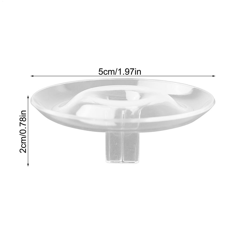 Floating Floral Holder Floating Flower Stem Holder 10-Piece Transparent Stem Display Arranger Organizer Tool For Bowls Vases