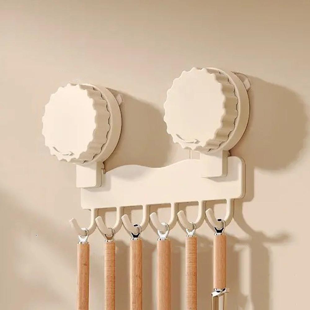 Punch-free Suction Cup Hook Reusable Robe Coat Hangers Clothes Storage Hook  Kitchen