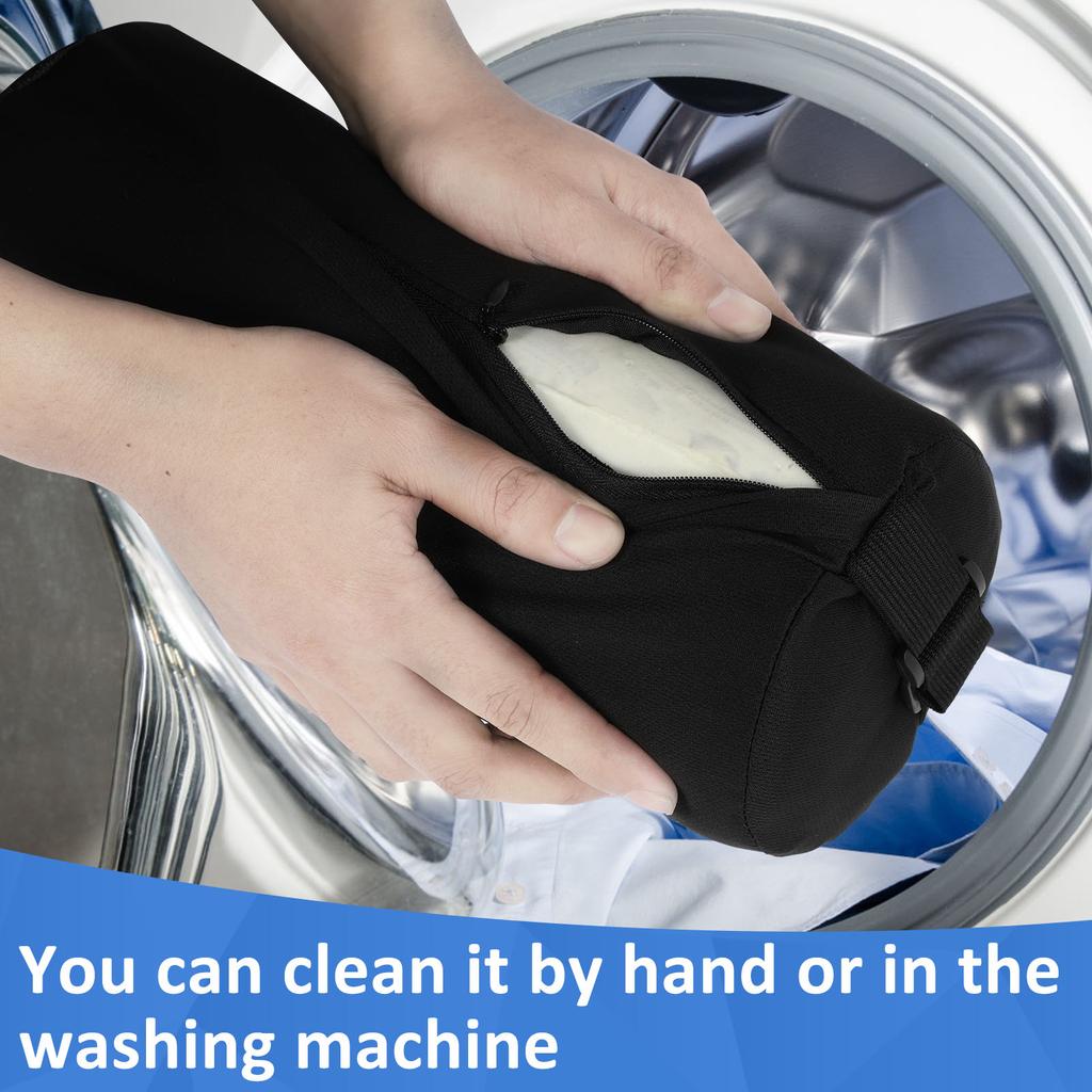 Car Seat Oil Cylinder Lumbar Roll Pillow Office Chair Lumbar Protector Back Lumbar Fatigue Relief Rolling Lumbar Support