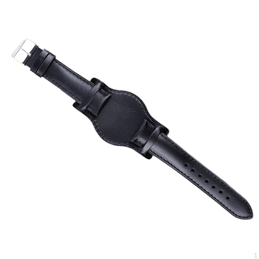 Leather Watch Band Replacement Strap Watchband Wristband Wristwatch