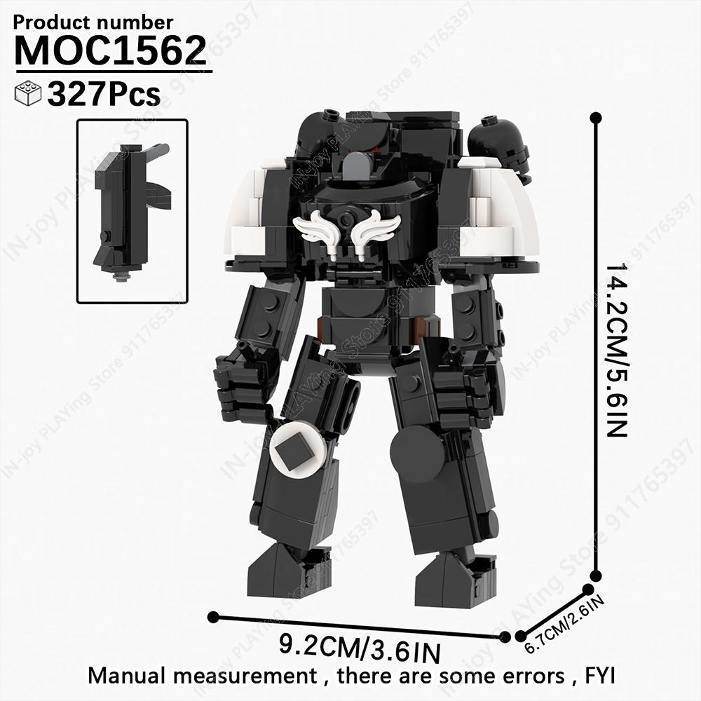MOOXI Película Juego Robot Mecha Tanque Modelo Ladrillos MOC Creativo DIY Bloques de Construcción Ensamblados Compatibles Con Juguetes de Colección de Figuras