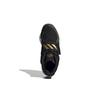 adidas Deep Threat Primeblue J Abrasion Resistant Low Top Children's Basketball Shoes Black Gold S29014