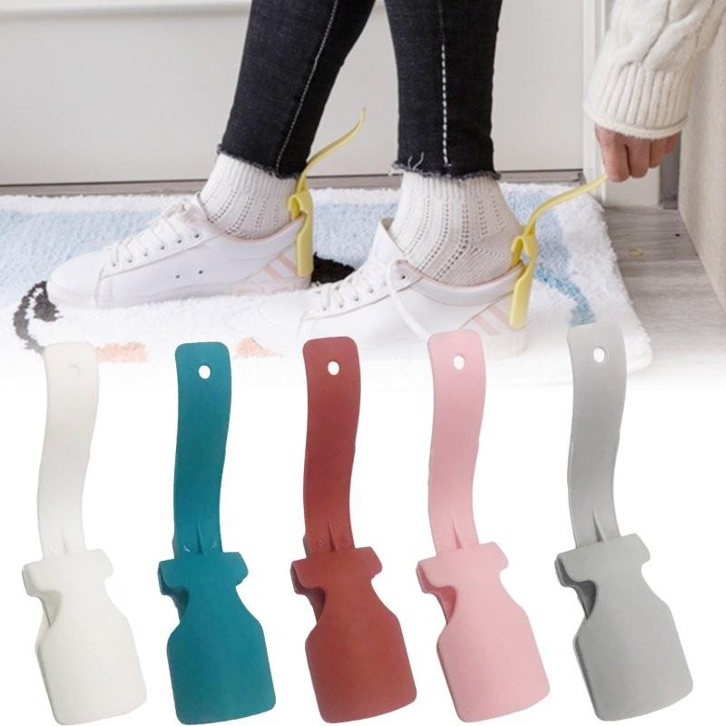 Innovative Lazy Shoe Helper Tool Comfortable Easy Slip-on Boot Puller In Various Colors
