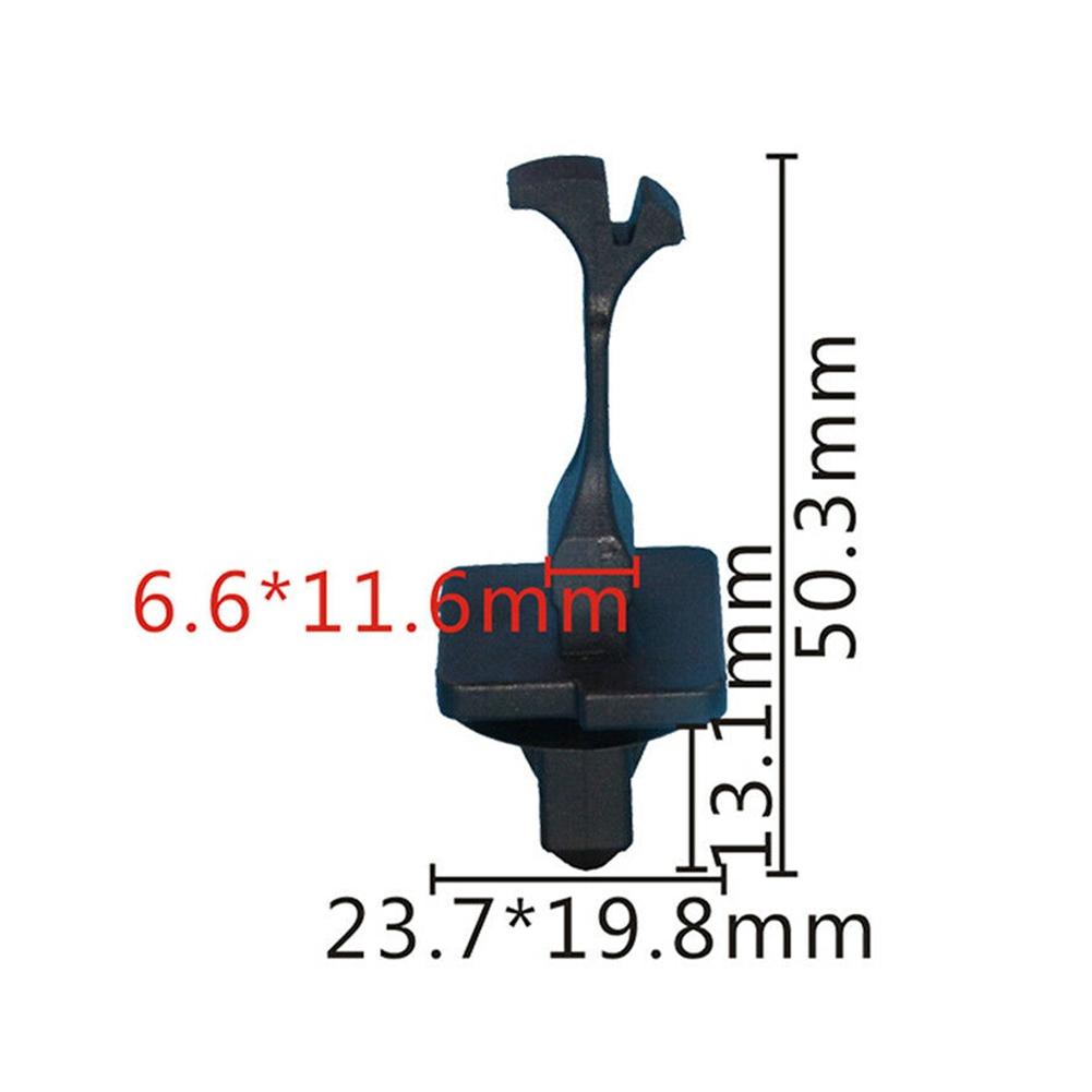 Molded Clip Car Windshield 3PCS Apply To Pillar Trim