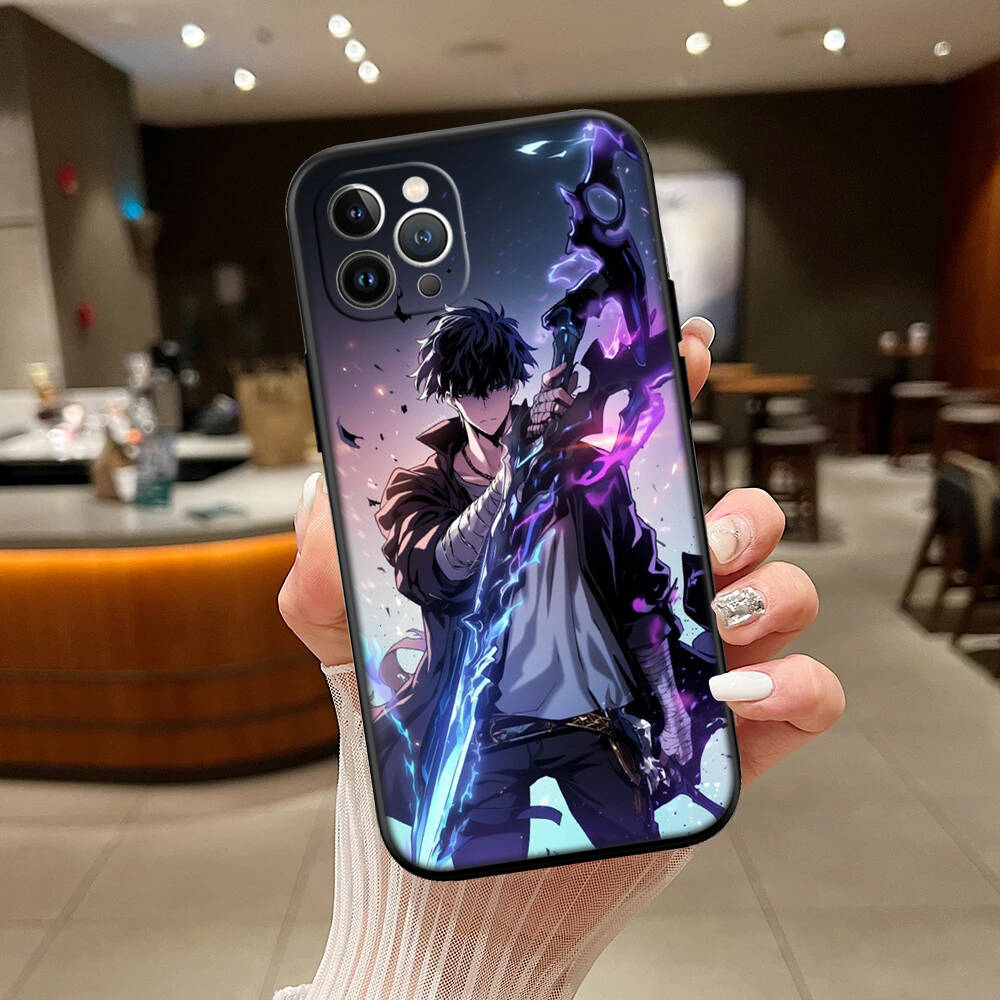 S-Solo L-leveling New Phone Case for iPhone 6 6s 7 8 11 12 13 14 15 16 17 16E XS Pro Max XR X SE Air