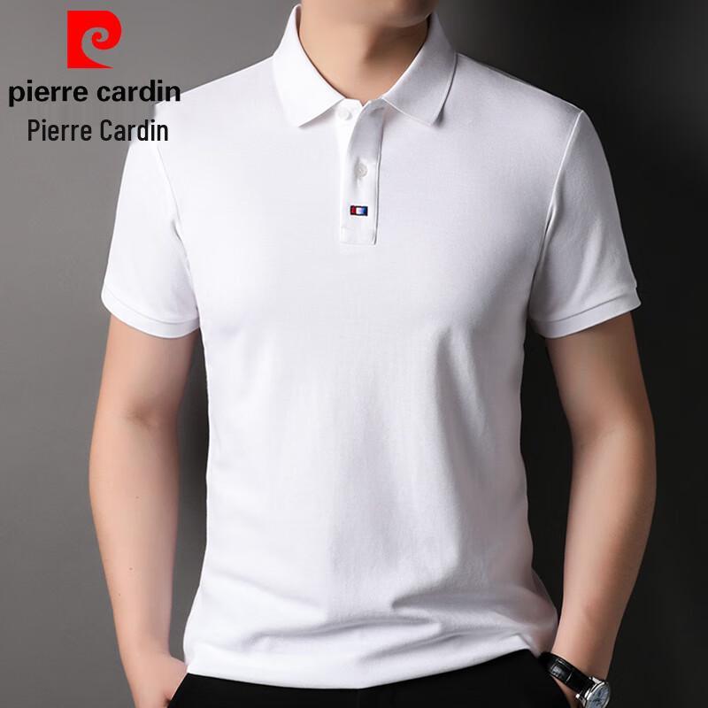 Pierre Cardin Men's Pure Cotton Short Sleeve Polo Shirt