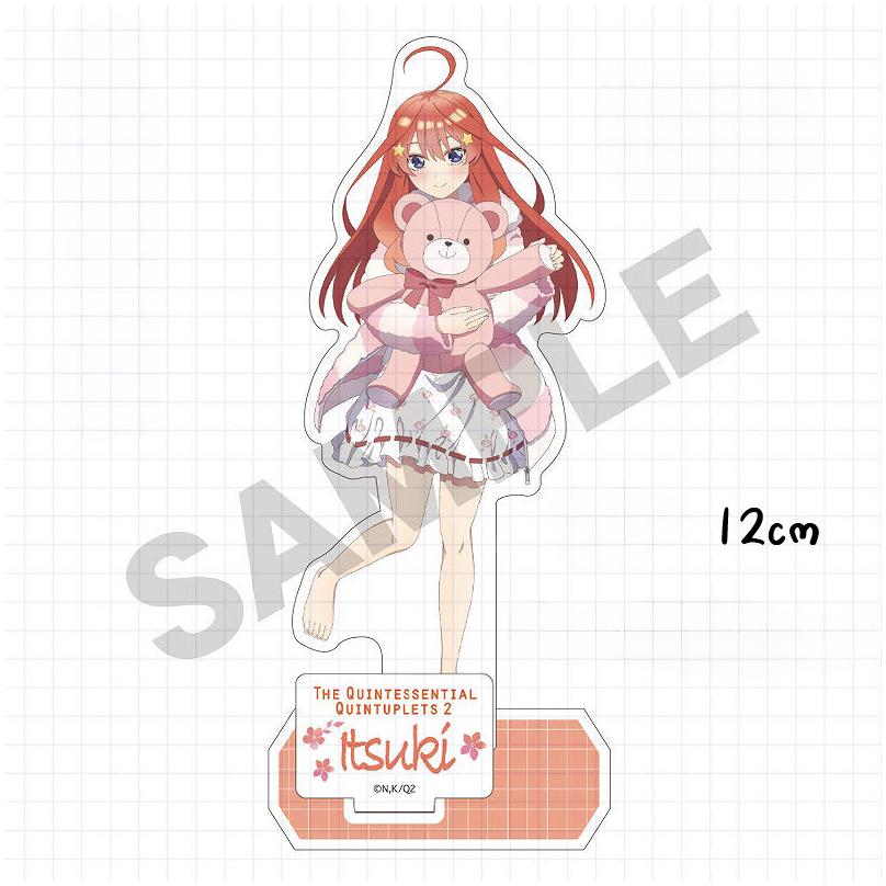 

Новые фигурки на акриловой подставке «The Quintessential Quintuplets» размером 12 см с изображением Ичики, Нино, Мику, Ёцубы и Ицуки Itsuki