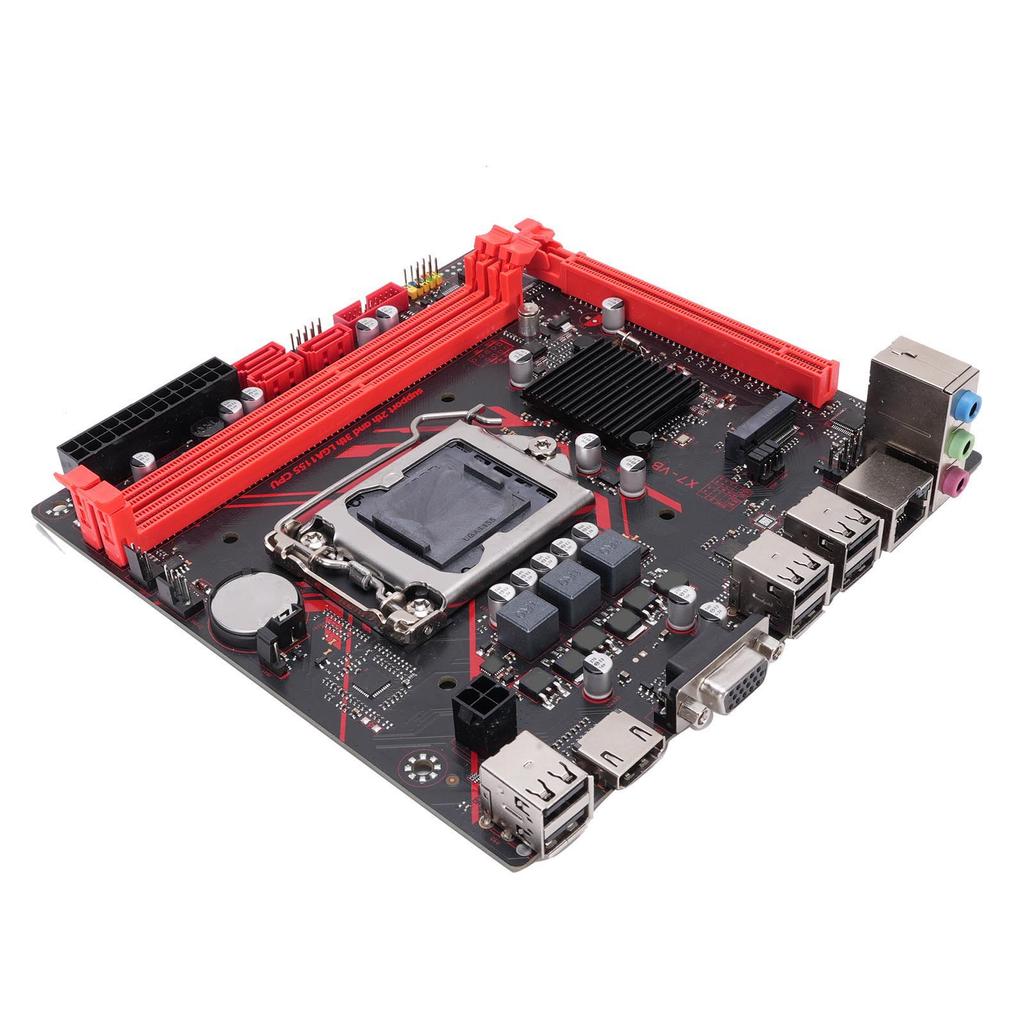 H61 Computer Motherboard Replacement for Core 2nd 3rd Gen I3 I5 I7 CPUs 2xDDR3 1920x1080 60Hz