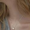 REINDEER GENTLE STONE NECKLACE 06