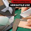 200Pcs Trapezoidal Blade Replacement Blade Art Craft CutterTool Multifunction Office Supplies Carving Supplies Multi Function