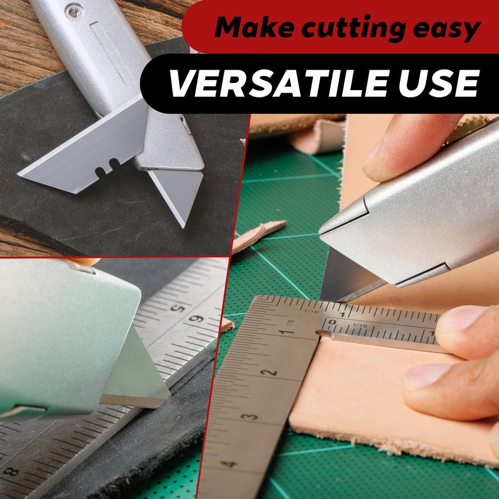 200Pcs Trapezoidal Blade Replacement Blade Art Craft CutterTool Multifunction Office Supplies Carving Supplies Multi Function