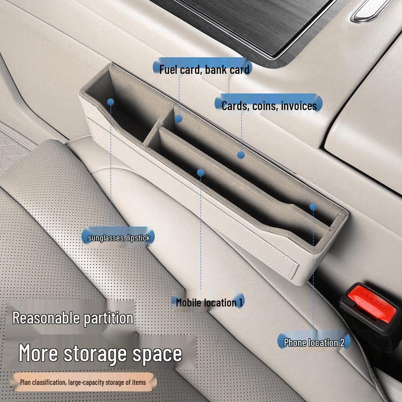 Zhijie R7/S7 Car Seat Gap Organizer - Interior Storage Accessory