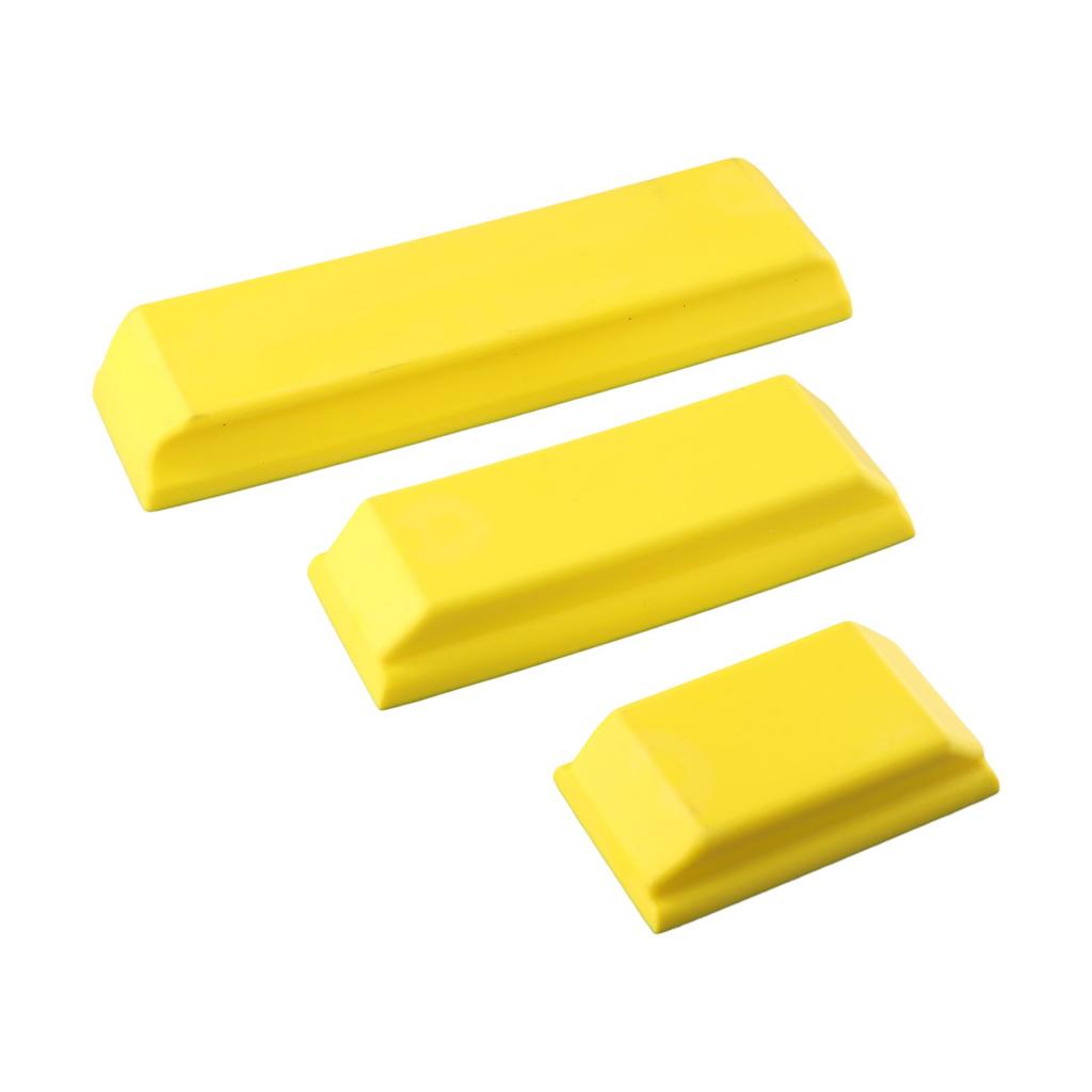Auto Body Polishing Quantity Pcs Rectangle Hand Sanding Block Kit Auto Body And Paint Shops Sanding Blocks Detailing Shops