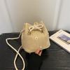 Bucket-shaped Small Bag, Small and Fresh, Trendy and Fashionable Beach Bag, Single Shoulder Crossbody Bag