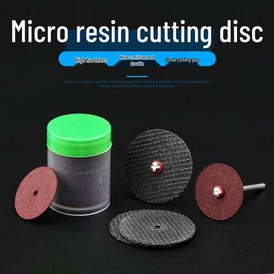 Ultra-Thin Mini Resin Grinding & Cutting Disc for Electric Grinders - Double Mesh, Ideal for Jade & Metal